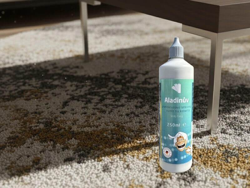 Fľaštička protišmykového náteru na koberce 250ml